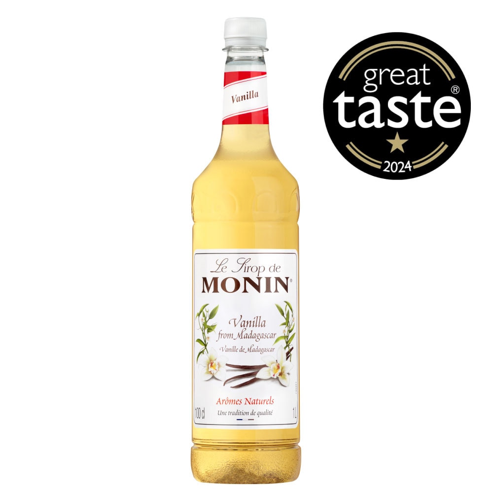 Monin Syrup - Vanilla - 1L Plastic